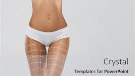  Presentation with loss - Slides enhanced with fit-and-sporty-girl background and a  colored foreground