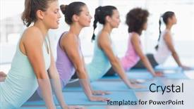  Presentation with class - PPT theme enhanced with fit class doing the cobra background and a light blue colored foreground