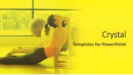  Presentation with women - Cool new presentation with fit women doing the cobra backdrop and a yellow colored foreground