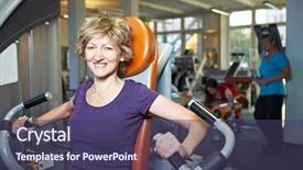  Presentation with rowing - Audience pleasing PPT theme consisting of white vintage birdcage hanging on branch backdrop and a ocean colored foreground