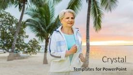  Presentation with polynesia - Presentation design enhanced with fitness-sport-and-healthy-lifestyle background and a lemonade colored foreground