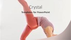  Presentation with healthy lifestyle - Amazing slide set having fitness-sport-and-healthy-lifestyle backdrop and a white colored foreground