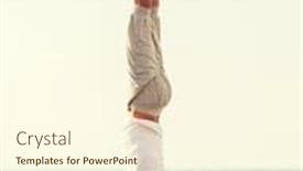  Presentation with lifestyle - Amazing PPT layouts having fitness-sport-people-and-lifestyle backdrop and a cream colored foreground