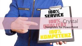  Presentation with points - Cool new PPT theme with fitter-in-overalls-points backdrop and a lemonade colored foreground