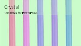  Presentation with pastel color - Presentation theme consisting of five-colorful-pastel-vivid-color background and a soft green colored foreground