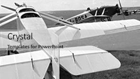  Presentation with czech republic - Audience pleasing PPT layouts consisting of five forces - historic plane avia bh 5 backdrop and a  colored foreground