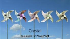  Presentation with world currency - Amazing presentation having five major world currency backdrop and a light blue colored foreground