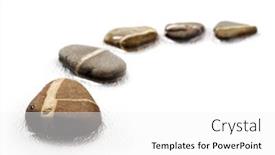  Presentation with stepping stones - PPT layouts having five-stepping-stones-with-white background and a white colored foreground