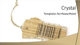  Presentation with coding binary code blue polygonal - Slides featuring five unique shapes - bar code on the carton background and a  colored foreground