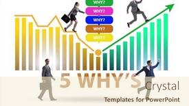  Presentation with virtual - Cool new PPT layouts with five-whys-concept-with-businessman backdrop and a cream colored foreground