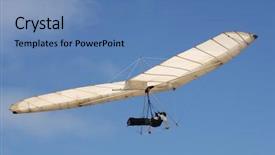  Presentation with blue sky - Cool new presentation theme with  backdrop and a  colored foreground