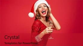  Presentation with purple festive christmas red - Presentation design having fizz - portrait of a happy joyful background and a crimson colored foreground