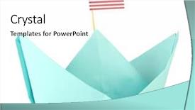  Presentation with columbus - Presentation design consisting of isolated on white columbus day background and a pink colored foreground