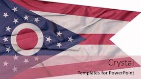  Presentation with wind - Presentation enhanced with flag-of-the-american-state background and a coral colored foreground