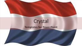  Presentation with italian flag waving - PPT layouts featuring flag of the netherlands waving background and a red colored foreground