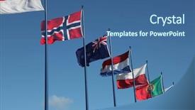  Presentation with outdoors - Amazing slide deck having aluminum speaker texture with hole backdrop and a black colored foreground