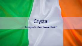  Presentation with flags of the lgbt community - Slide deck having flags of republic of ireland background and a lemonade colored foreground