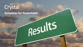  Presentation with forest road green - Presentation having flak - results green road sign background and a gray colored foreground