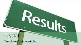  Presentation with road - Slides with flak - results road sign isolated background and a seafoam green colored foreground