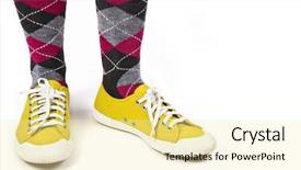  Presentation with bright yellow - Slides having flamboyant combination of flashy bright background and a blonde colored foreground