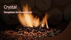  Presentation with pellet - Cool new presentation with flame from wood pellet burning backdrop and a wine colored foreground