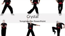  Presentation with welcome multilingual concept spanish and english - Colorful PPT theme enhanced with flamenco - spanish dancer in various poses backdrop and a white colored foreground