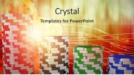  Presentation with blue black and silver - Beautiful slide deck featuring flames against futuristic blue lines backdrop and a blonde colored foreground