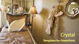  Presentation with twenties - Audience pleasing PPT theme consisting of flapper-twenties-style-decor backdrop and a tawny brown colored foreground