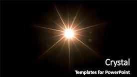  Presentation with flare - PPT theme with flare - sun rays beams texture isolated background and a black colored foreground