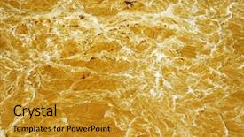  Presentation with flooding - Amazing slide deck having flash flood - closeup of a flooding river backdrop and a gold colored foreground