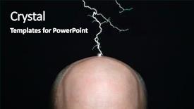  Presentation with flash - Audience pleasing PPT theme consisting of flashmemory - flash backdrop and a black colored foreground