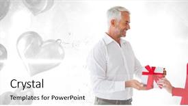  Presentation with rustic wedding love hearts - Amazing PPT theme having flashing lights birthday - digital composite of valentines couple backdrop and a white colored foreground