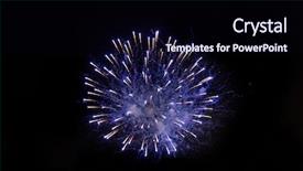  Presentation with party lights - Amazing presentation theme having flashing lights birthday - holidays celebration party festival backdrop and a  colored foreground