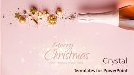  Presentation with flat - Audience pleasing presentation design consisting of flat-lay-of-celebration-champagne backdrop and a lemonade colored foreground