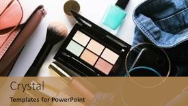  Presentation with leather bag - Presentation consisting of flat-lay-of-pink-leather background and a coral colored foreground