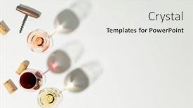  Presentation with minimalistic - PPT layouts having flat-lay-of-red-rose background and a white colored foreground