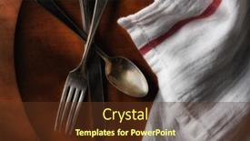  Presentation with flat - Audience pleasing PPT theme consisting of flat-lay-still-life backdrop and a tawny brown colored foreground