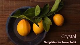  Presentation with stem - Audience pleasing PPT layouts consisting of flat-lay-still-life backdrop and a wine colored foreground