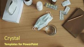  Presentation with notebook paper - Beautiful presentation theme featuring flat-layout-of-box backdrop and a tawny brown colored foreground