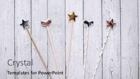  Presentation with cute stars - Amazing theme having flatlay-birthday-background-with-cute backdrop and a light gray colored foreground