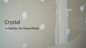  Presentation with diy - Beautiful theme featuring flattened - laminated plasterboard join tape plastering backdrop and a light gray colored foreground