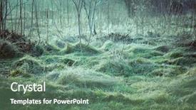  Presentation with green morning - PPT layouts with woman drawing flowchart business process background and a light gray colored foreground.