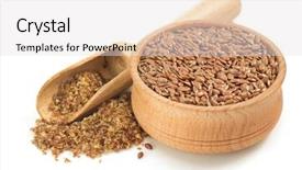  Presentation with lgbt diversity rainbow flag isolated - Amazing theme having flax seeds isolated on white backdrop and a light gray colored foreground