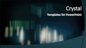  Presentation with flicker - Audience pleasing theme consisting of flicker - abstract blurred background black blue backdrop and a black colored foreground