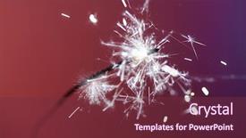  Presentation with christmas party - Slides enhanced with flicker - christmas and newyear party sparkle background and a tawny brown colored foreground