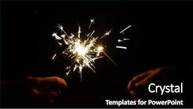  Presentation with christmas new year frame banner - Audience pleasing PPT layouts consisting of flicker - christmas new year celebration backdrop and a black colored foreground