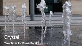  Presentation with water fountain - Cool new presentation with flicker - small fountain in the open backdrop and a dark gray colored foreground