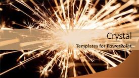  Presentation with flicker - Presentation design featuring sphinx at giza and pyramid background and a  colored foreground.