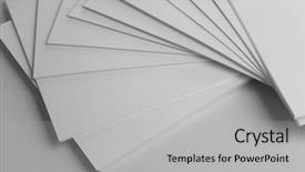  Presentation with watercolor paper texture white art - Presentation design featuring flier - white paper close up background and a light gray colored foreground