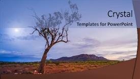  Presentation with rural australia - Amazing slide set having flinders ranges in outback australia backdrop and a  colored foreground